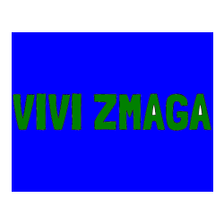 Pobarvana pobarvanka - Pobarvanka imena VIVI ZMAGA