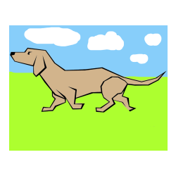 Pobarvana pobarvanka - Pobarvanka jazbečarja