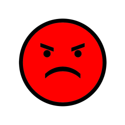 Pobarvana pobarvanka - Pobarvanka jeznega smeškota