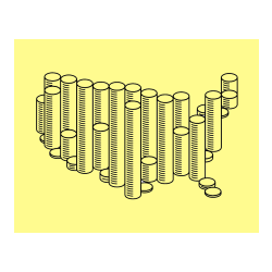 Pobarvana pobarvanka - Pobarvanka kovancev