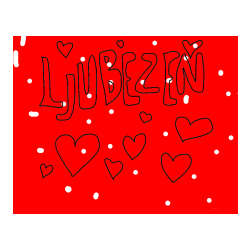 Pobarvana pobarvanka - Pobarvanka ljubezni ❤