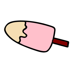 POBARVANA POBARVANKA - Pobarvanka lučke (sladoled na palčki)