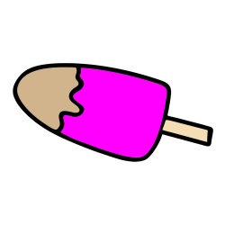 POBARVANA POBARVANKA - Pobarvanka lučke (sladoled na palčki)