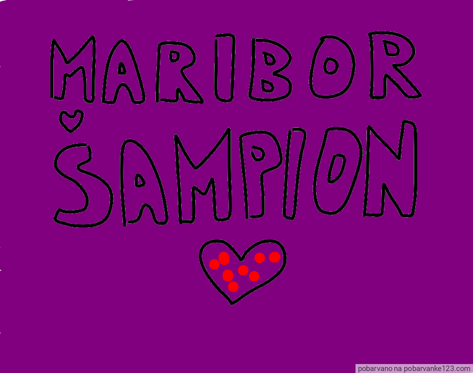 POBARVANA POBARVANKA - Pobarvanka MARIBOR ŠAMPION