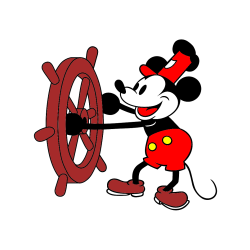 Pobarvana pobarvanka - Pobarvanka Miki Miške (Mickey Mouse)
