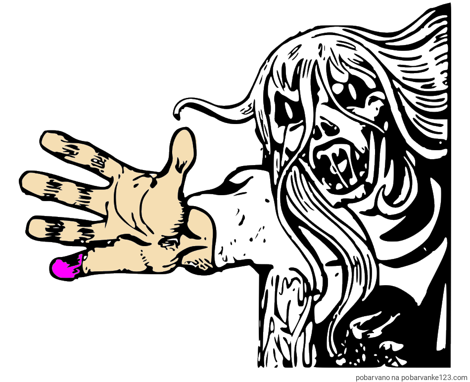 POBARVANA POBARVANKA - Pobarvanka pošasti