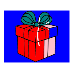 POBARVANA POBARVANKA - Pobarvanka preprostega darila