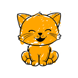 POBARVANA POBARVANKA - Pobarvanka prikupne mačke