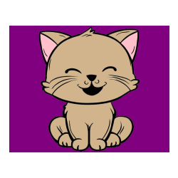 POBARVANA POBARVANKA - Pobarvanka prikupne mačke