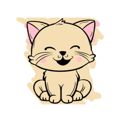 POBARVANA POBARVANKA - Pobarvanka prikupne mačke