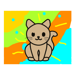 POBARVANA POBARVANKA - Pobarvanka prikupne mucke