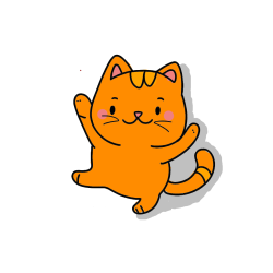 POBARVANA POBARVANKA - Pobarvanka razigrane mačke