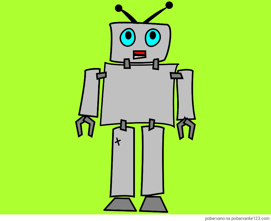 POBARVANA POBARVANKA - Pobarvanka robota