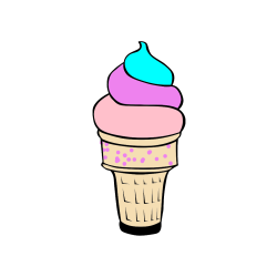 POBARVANA POBARVANKA - Pobarvanka sladoled