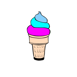 POBARVANA POBARVANKA - Pobarvanka sladoled