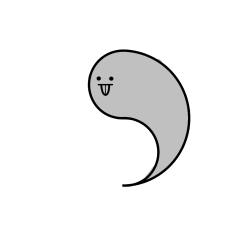 Pobarvana pobarvanka - Pobarvanka smešnega duhca