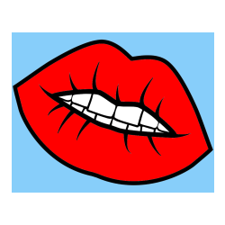 POBARVANA POBARVANKA - Pobarvanka ustnic