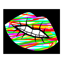 POBARVANA POBARVANKA - Pobarvanka ustnic