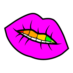 POBARVANA POBARVANKA - Pobarvanka ustnic