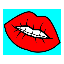 POBARVANA POBARVANKA - Pobarvanka ustnic