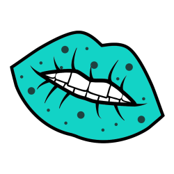 POBARVANA POBARVANKA - Pobarvanka ustnic