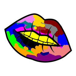 POBARVANA POBARVANKA - Pobarvanka ustnic