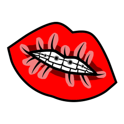 POBARVANA POBARVANKA - Pobarvanka ustnic