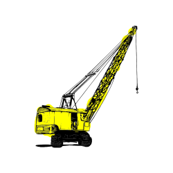 POBARVANA POBARVANKA - Pobarvanka žerjava