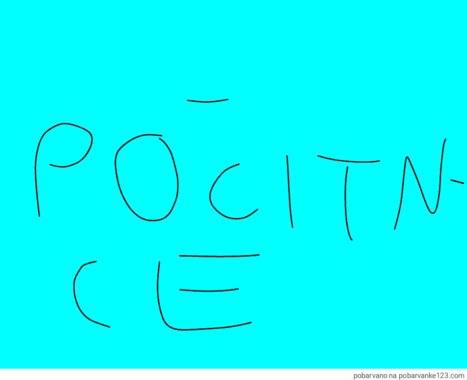 POBARVANA POBARVANKA - Počitnice