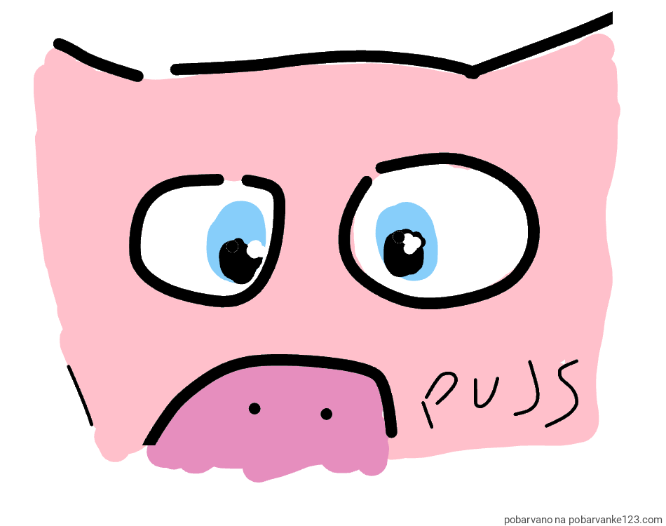 POBARVANA POBARVANKA - Prestrašen pujs