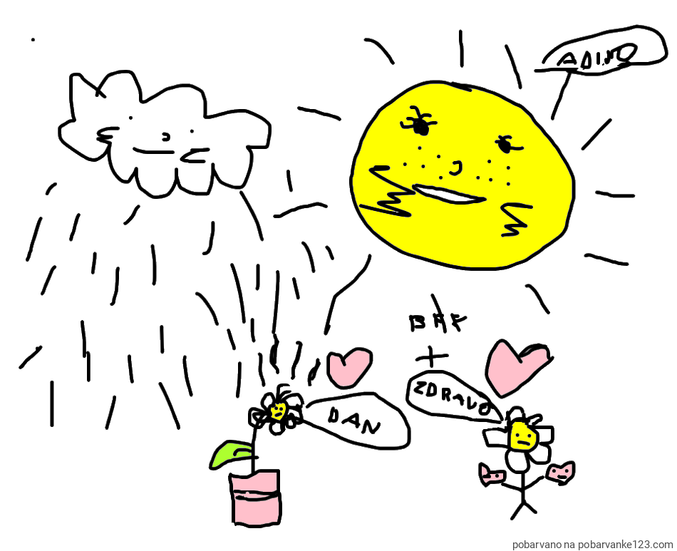 POBARVANA POBARVANKA - PRIJATELJSTVO