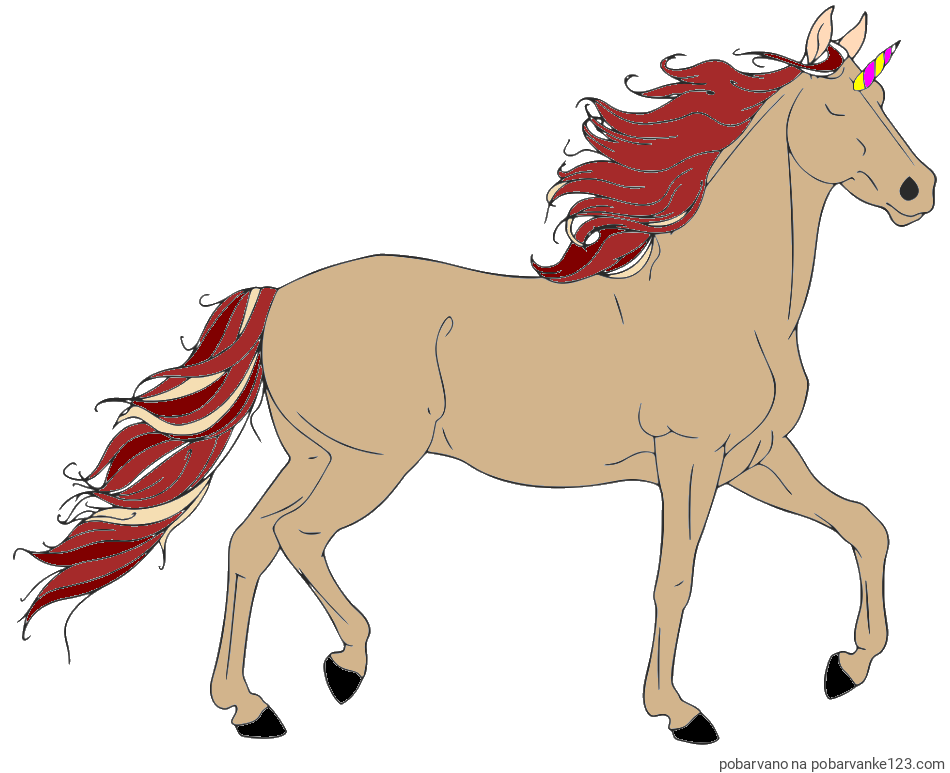 POBARVANA POBARVANKA - Samorog