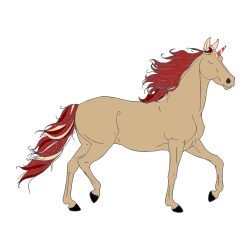 Pobarvana pobarvanka - Samorog