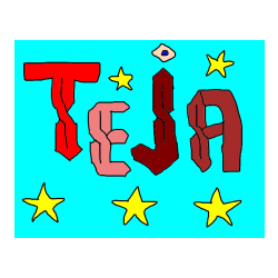 Pobarvana pobarvanka - teja*