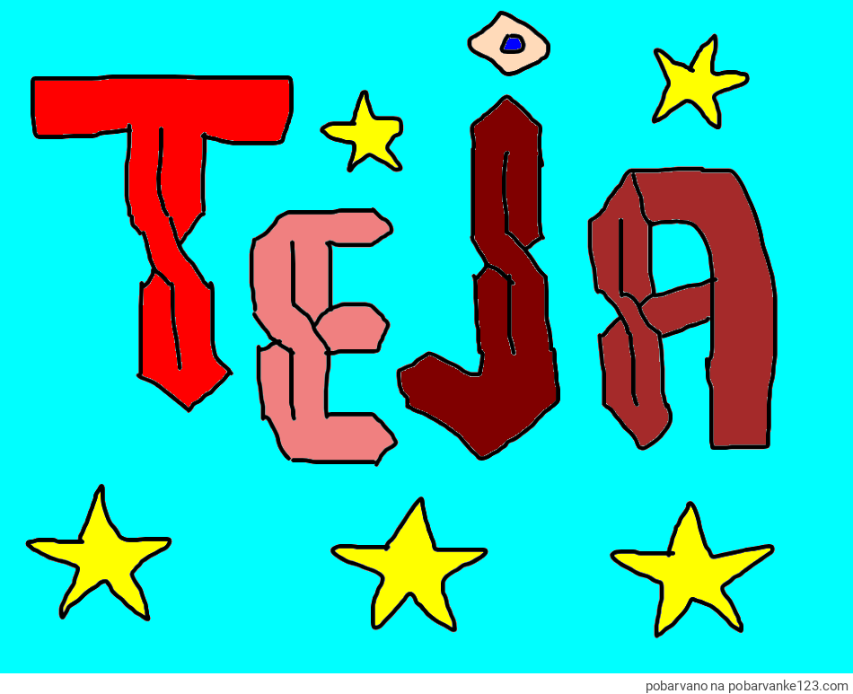 POBARVANA POBARVANKA - teja*