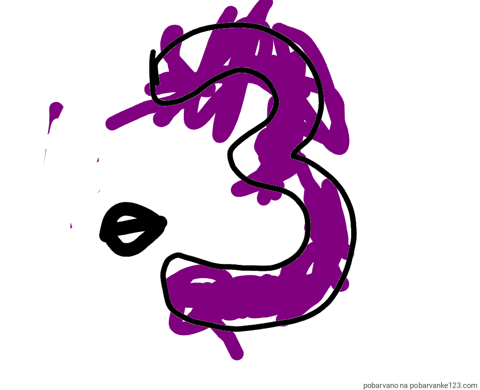 POBARVANA POBARVANKA - Trica