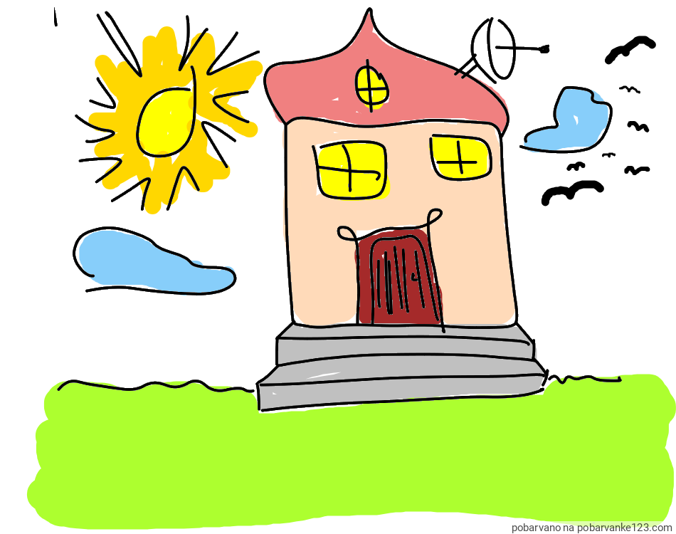 POBARVANA POBARVANKA - Vila HODE sands