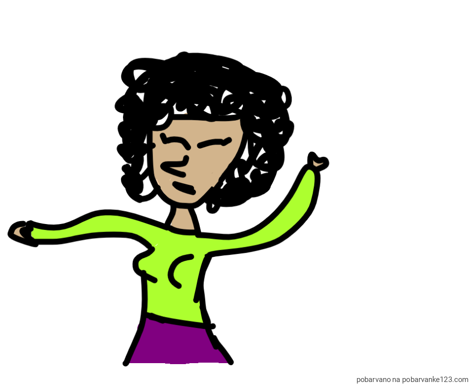 POBARVANA POBARVANKA - ženska