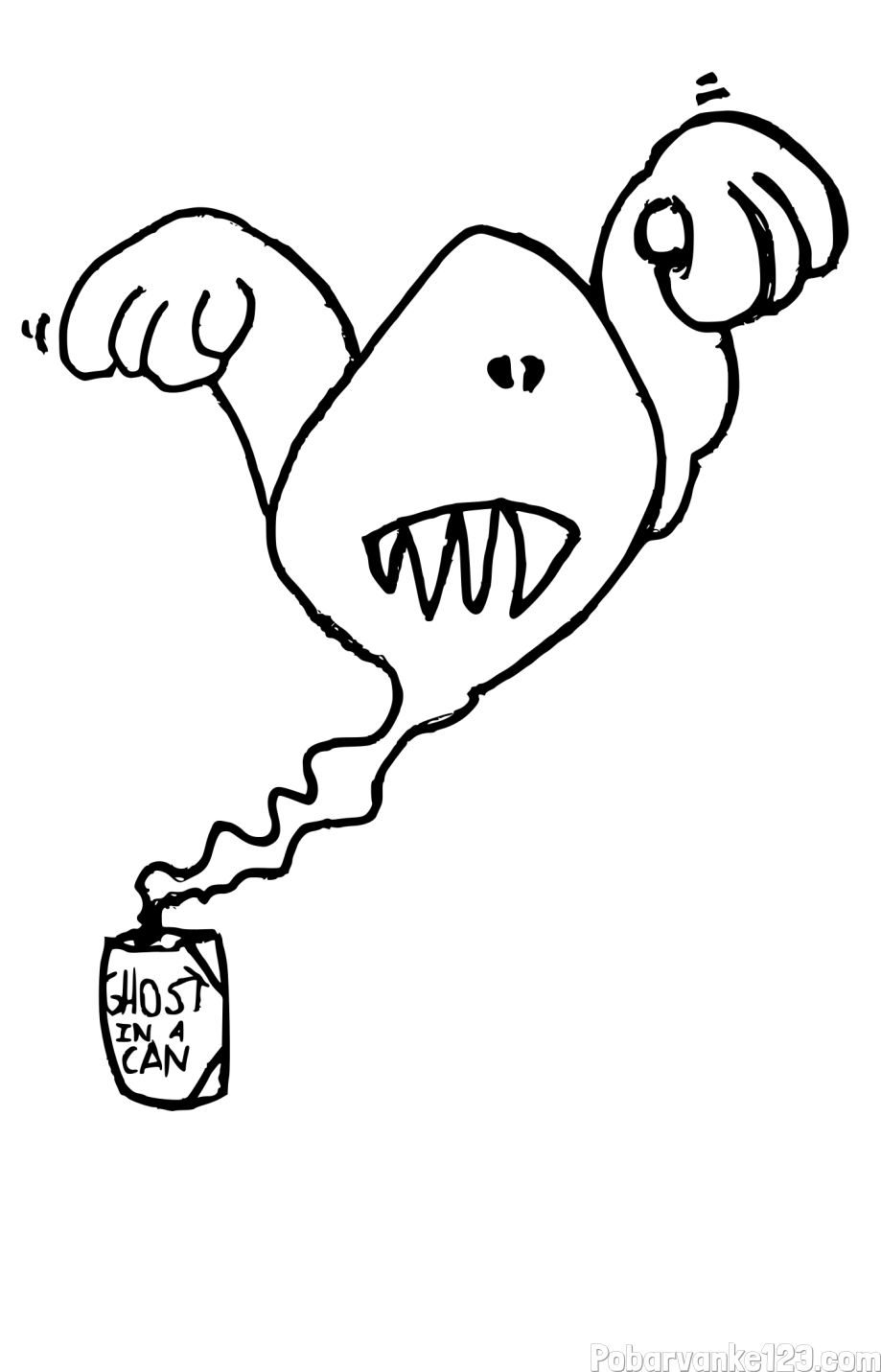 Pobarvanka duhca iz pločevinke