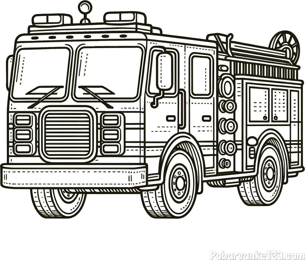 Pobarvanka gasilskega avta