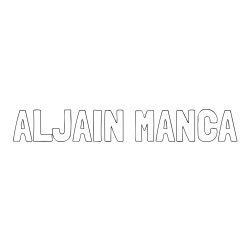 Online izdelana pobarvanka - Pobarvanka imena ALJAIN MANCA