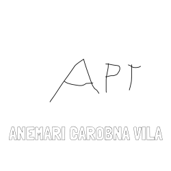 Online izdelana pobarvanka - Pobarvanka imena ANEMARI ČAROBNA VILA in I LOVE APT