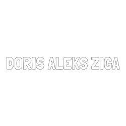 Online izdelana pobarvanka - Pobarvanka imena DORIS ALEKS ZIGA