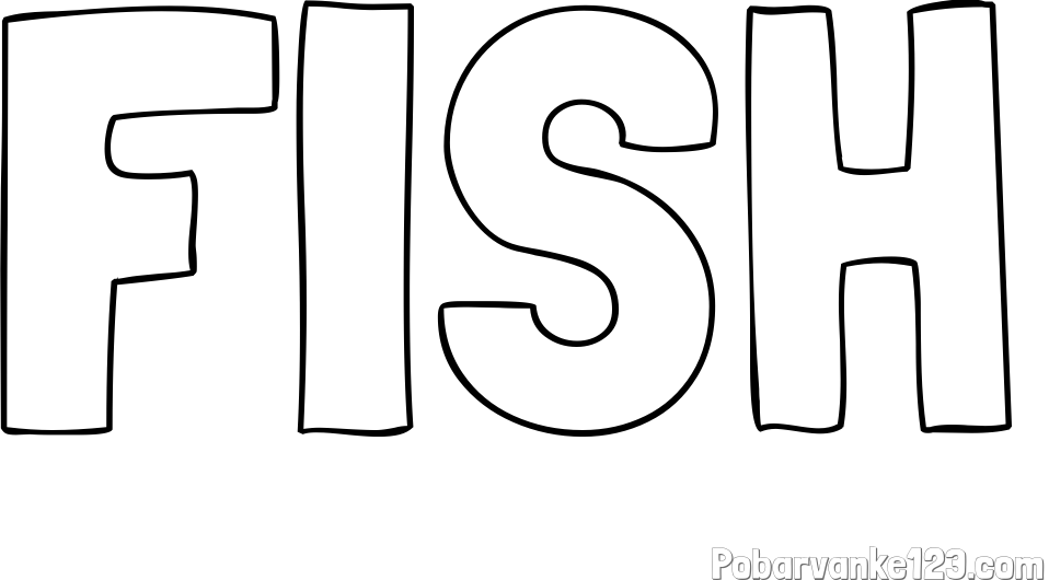 Pobarvanka imena FISH