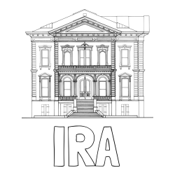 Online izdelana pobarvanka - Pobarvanka imena IRA in pobarvanka palače