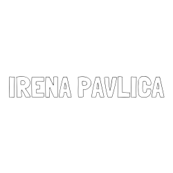 Online izdelana pobarvanka - Pobarvanka imena IRENA PAVLICA