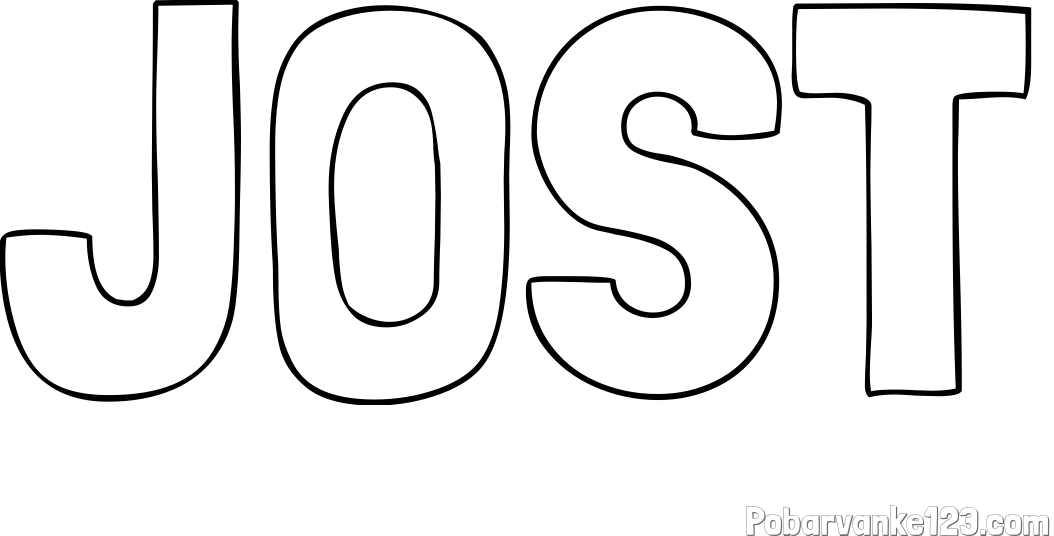 Pobarvanka imena JOŠT