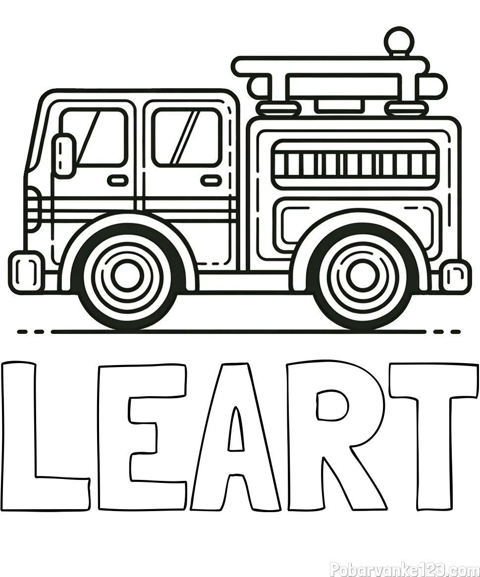 Pobarvanka imena LEART