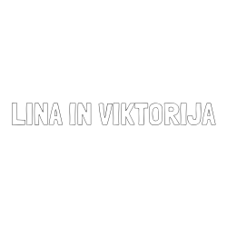 Online izdelana pobarvanka - Pobarvanka imena LINA IN VIKTORIJA