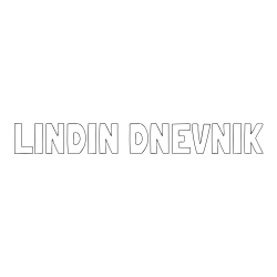 Online izdelana pobarvanka - Pobarvanka imena LINDIN DNEVNIK